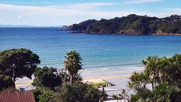 A beach on Waiheke Island